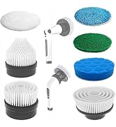 MGLSDeet Electric Spin Scrubber ANS8050/8052 Scrub Brush Replacement Brush Heads 7Pcs Kit