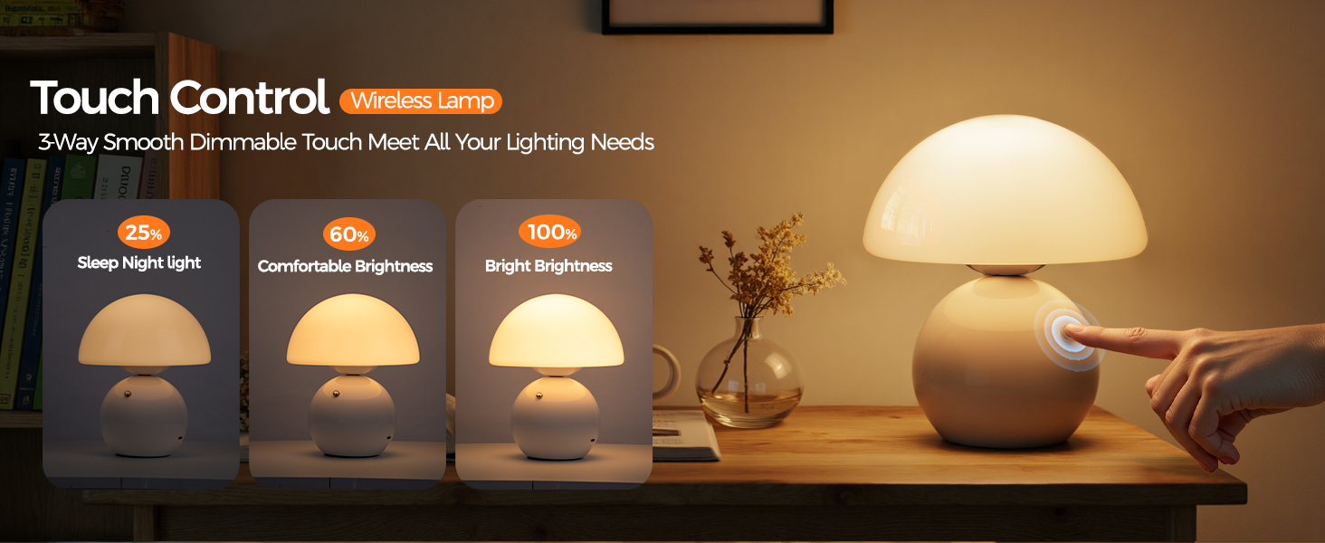 mushroom table lamp