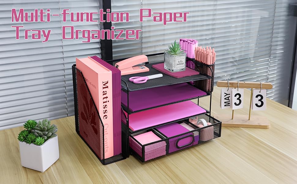 paper sorter desk organizer