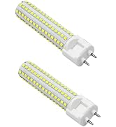 Sxminer G12 LED Light Bulb 15W, [2-Pack] 150W Halogen Equivalent, Daylight White 6000K, 144-LED C...