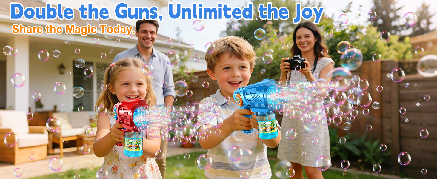 bubble gun machine gun