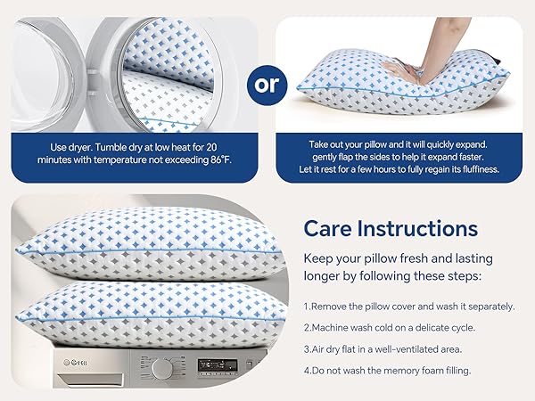 pillows queen size set of 2