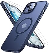 Miracase Magnetic Series Designed for iPhone 15 Case [Compatible with MagSafe] [with 2X Screen Pr...