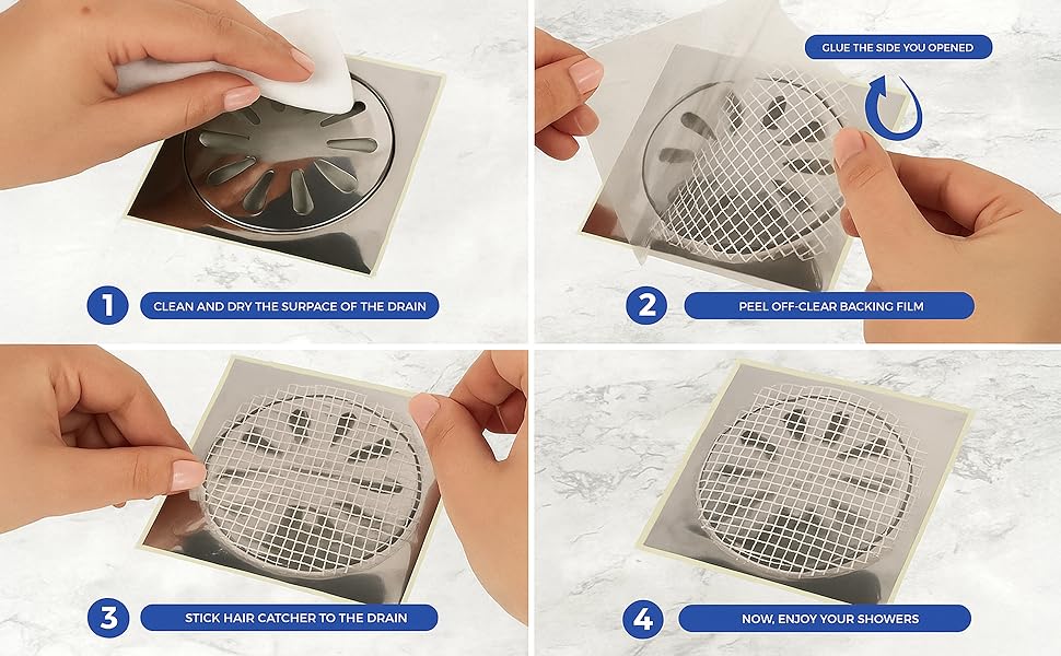 waterproof-adhesive-hair-catcher-description