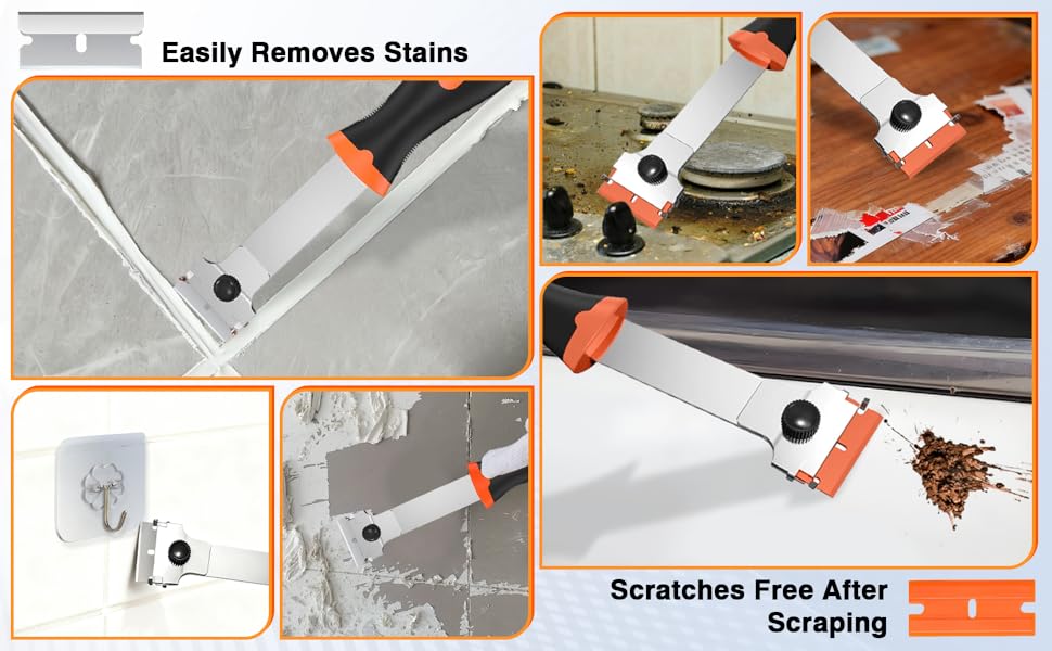 2 Pack Razor Blade Scraper Tool