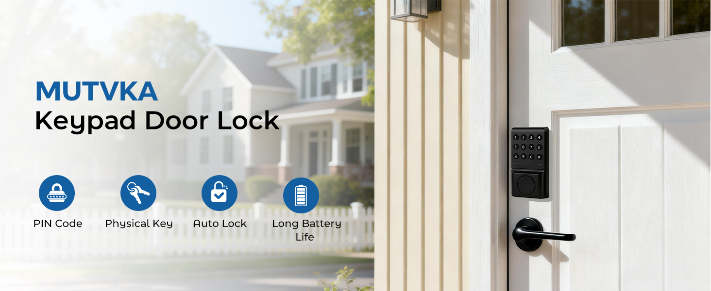 MUTVKA Keypad door lock