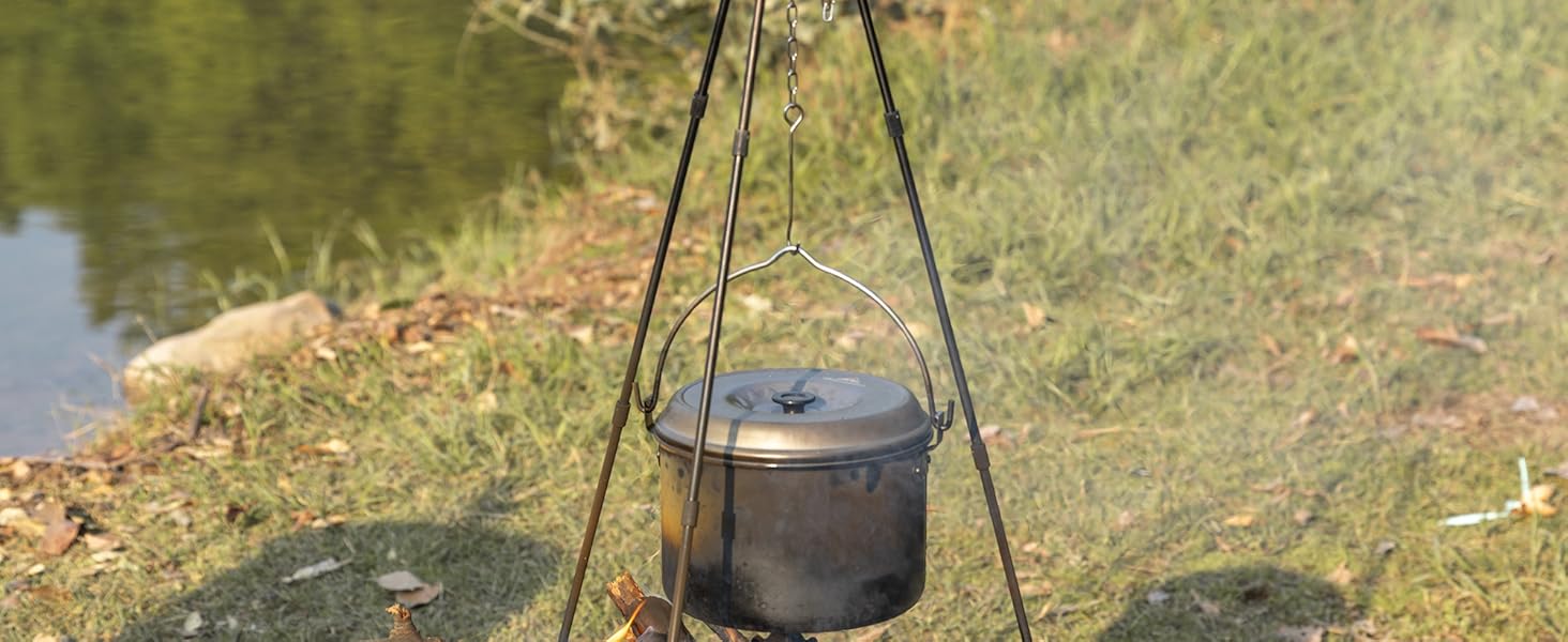 campfire tripod