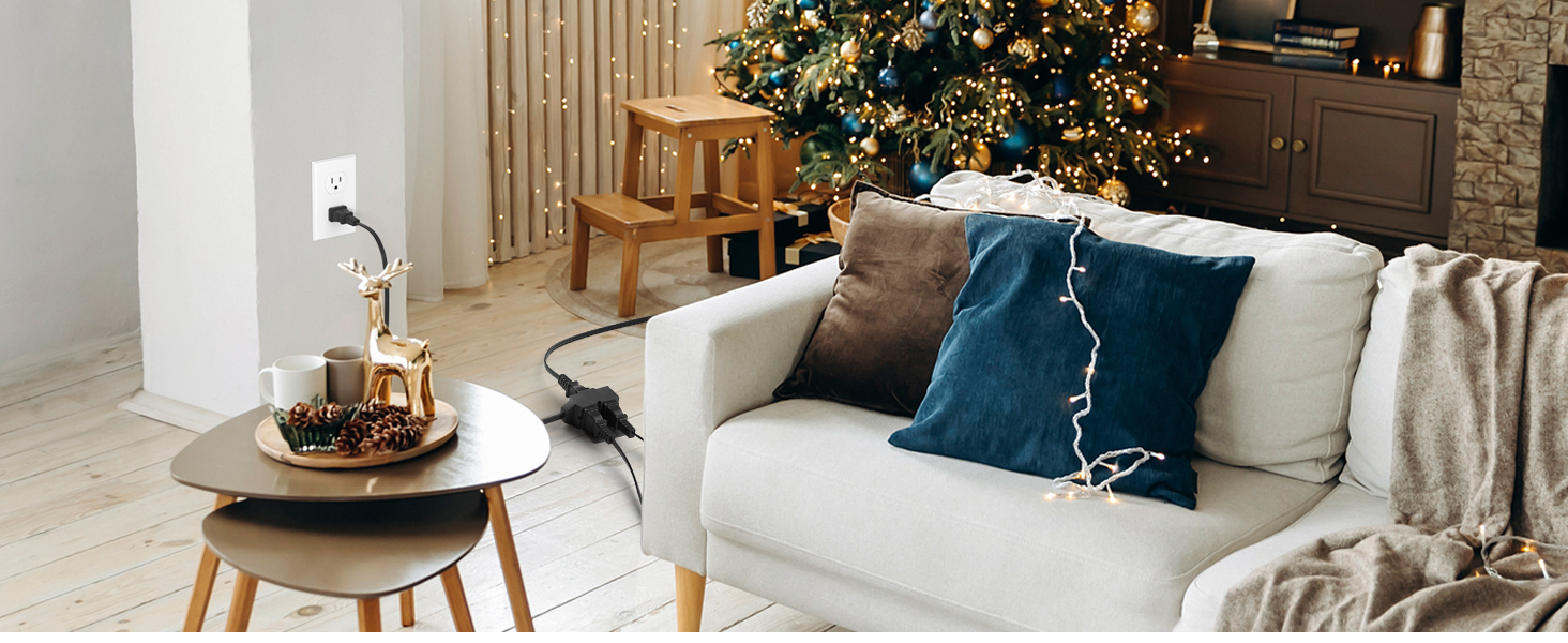 3 OUTLET INDOOR EXTENSION CORD