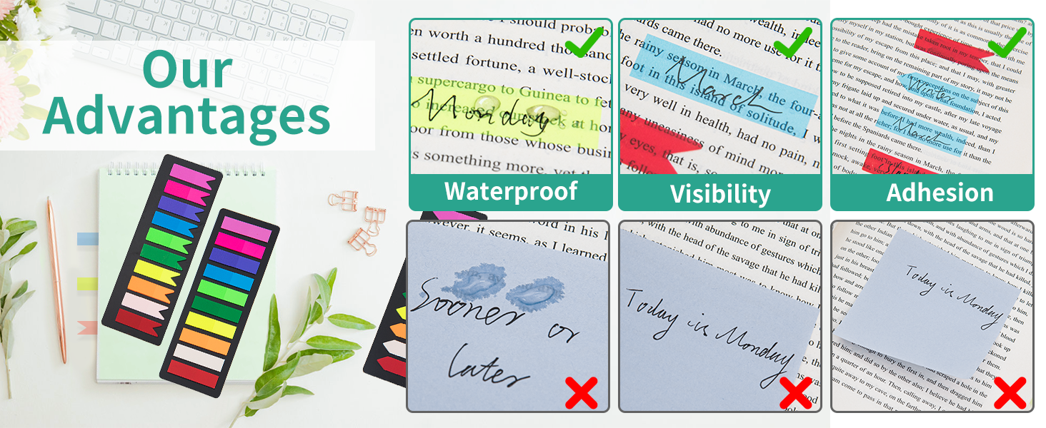 page markers