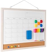 Dry Erase Calendar Whiteboard, 17
