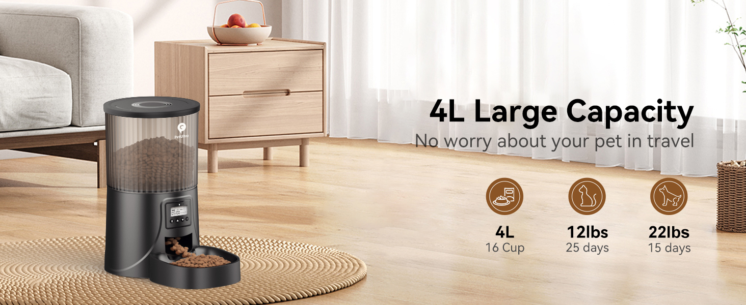 Automatic cat feeder