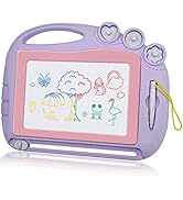 AiTuiTui Magnetic Drawing Board Toddler Toys for Girls Gifts, Erasable Etch a Sketch Writing Dood...
