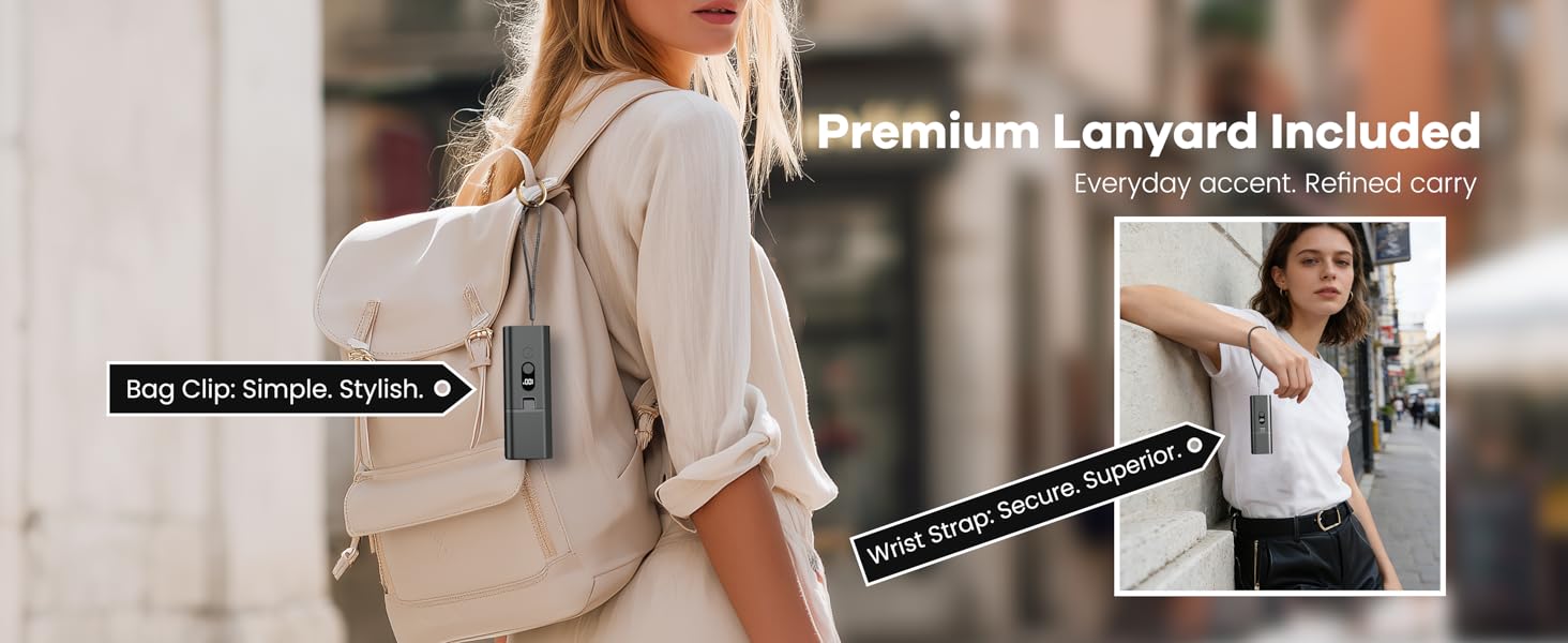 Premium Lanyard Included