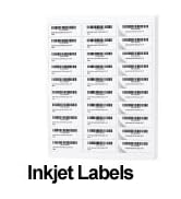 Inkjet 30 up labels