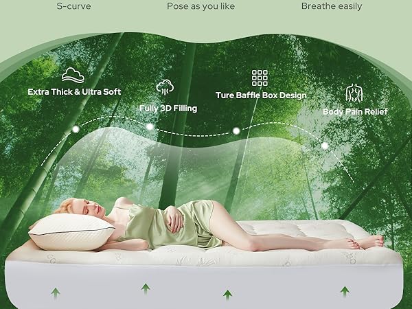 BEDLORE mattress topper