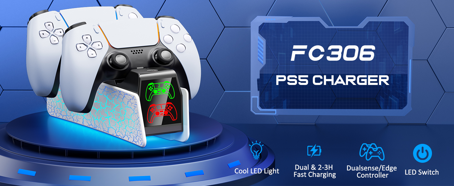 ps5 controller charging station