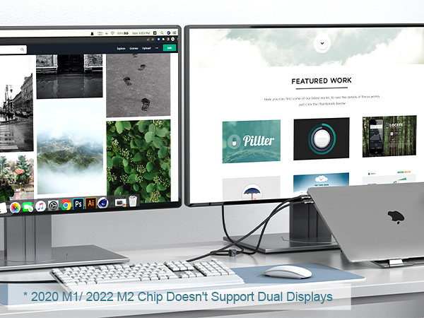 a computer monitor and a desktop computer with a desktop and a desktop computer with a desktop and a keyboard.