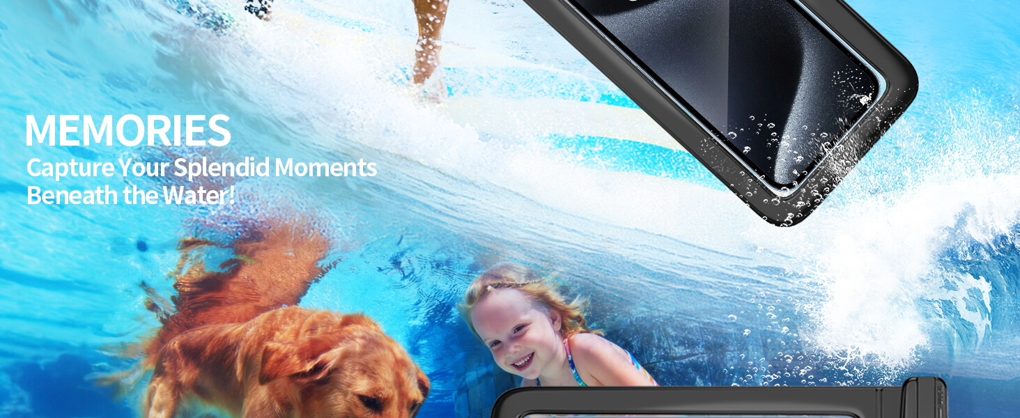 Newppon 6 Pack Waterproof Phone Pouch