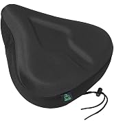 Zacro Bike Seat Cushion - Gel Padded Bike Seat Cover for Men Women Comfort, Extra Soft Exercise B...
