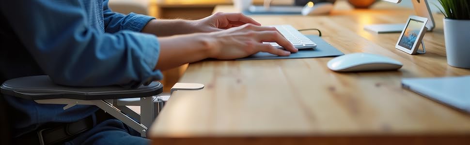 arm support for desk