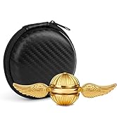 Golden Magic Orb Fidget Spinner for Kids &amp; Adults, Cool Metal Magic Ball Toy for Stress Relief, D...