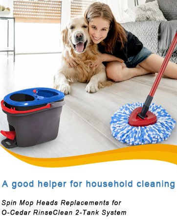 spin mop replacement head