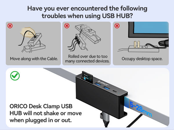 usb hub 3.2 clamp