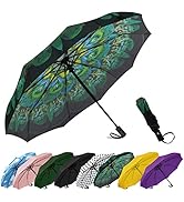 SIEPASA Windproof Travel Compact Umbrella-Automatic Umbrellas for Rain-Compact Folding Umbrella, ...