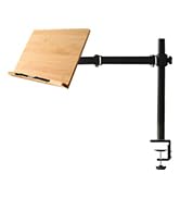 book stand with clamp