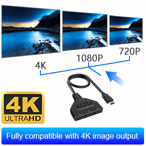 hdmi switch 3 in 1 out
