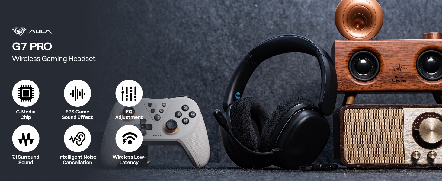 wireless gaming headset