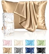 Miss Adola Mulberry Silk Pillowcase 2 Pack - Pillow Cases King Size 20x36 Inch for Hair and Skin ...