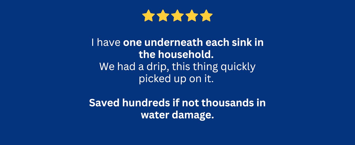 Flood Buzz Water Leak Alarm; Multi-Use