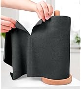 KitchLife Microfiber Cleaning Cloth Roll - Tear-Away Towels, Lint-Free, Reusable, Washable, 20 Sh...