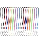 ABLAZE 30 Pack 7 Inch Wrist Lanyard Strap String for USB Flash Drives, Keys, Keychains, ID Name T...
