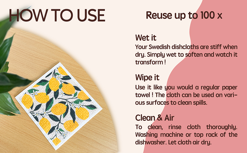 swedish dishcloths