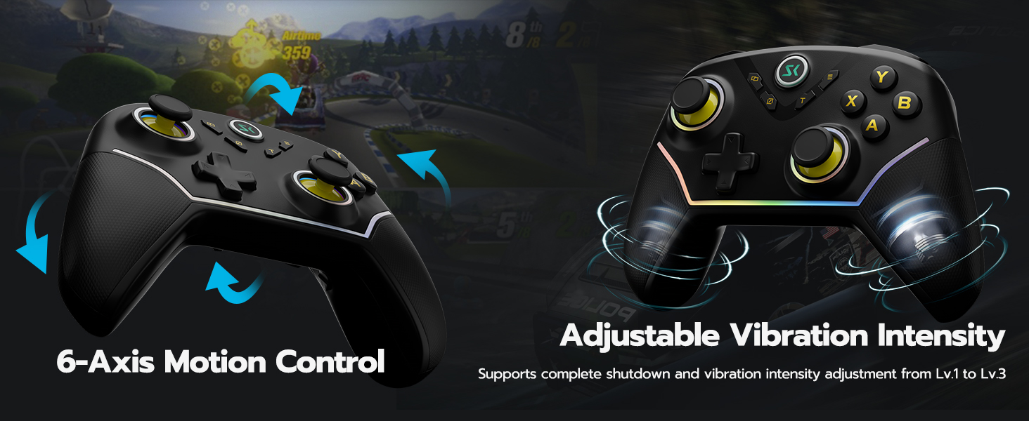 Dual Motors 6-Axis Motion Control