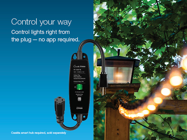 control your lights right from the plug