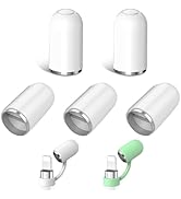 DAXINGXING Magnetic Replacement for Apple Pencil Cap (5pcs) for Apple Pencil 1st Generation with ...