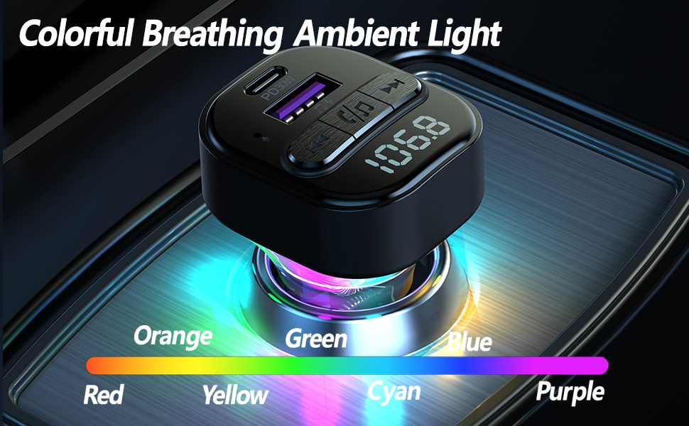 bluetooth fm transmitter for car