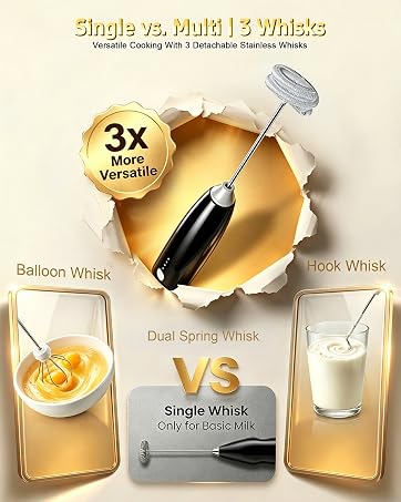 Single vs. Multi|3 Whisks