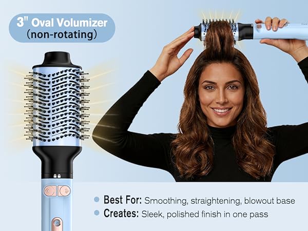 rotating blow dryer brush