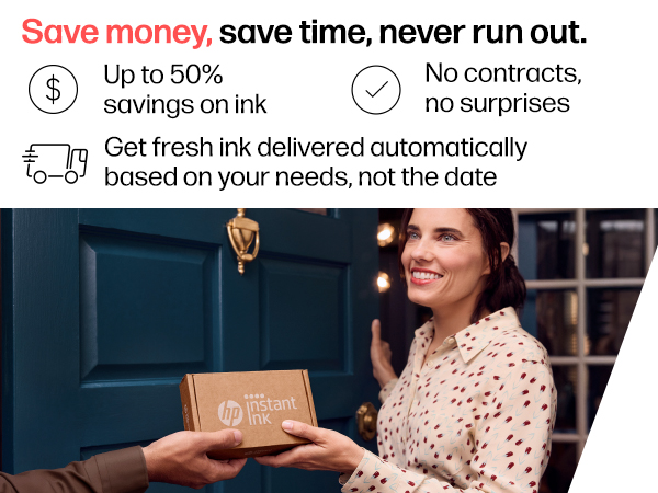 instant ink ink delivery subscription cartridges plans