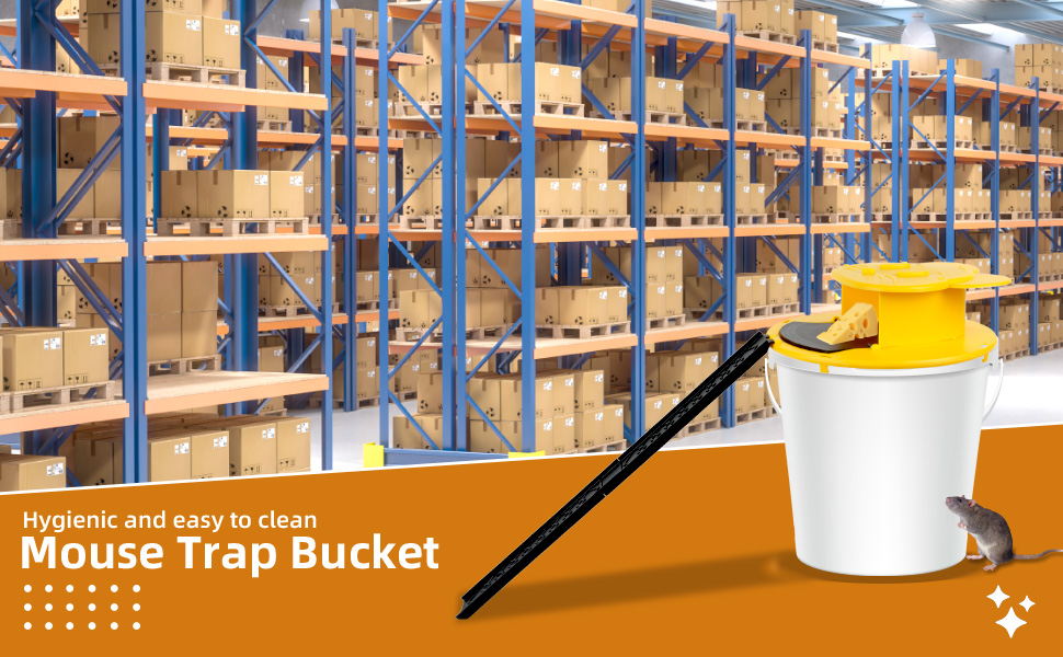 Mouse trap bucket