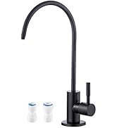 KES Black Reverse Osmosis Faucet RO Faucet Water Filter Faucet Non-Air-Gap Drinking Water Beverag...