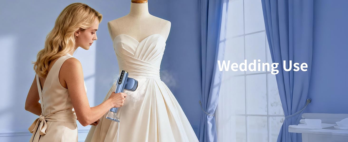 MIYOKO 2-in-1 Garment Steamer for Clothes