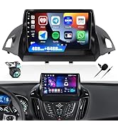[4+64G] Android 13 Car Stereo for Ford Escape Kuga 2013-2019 with Wireless Carplay&amp;Android Auto,9...