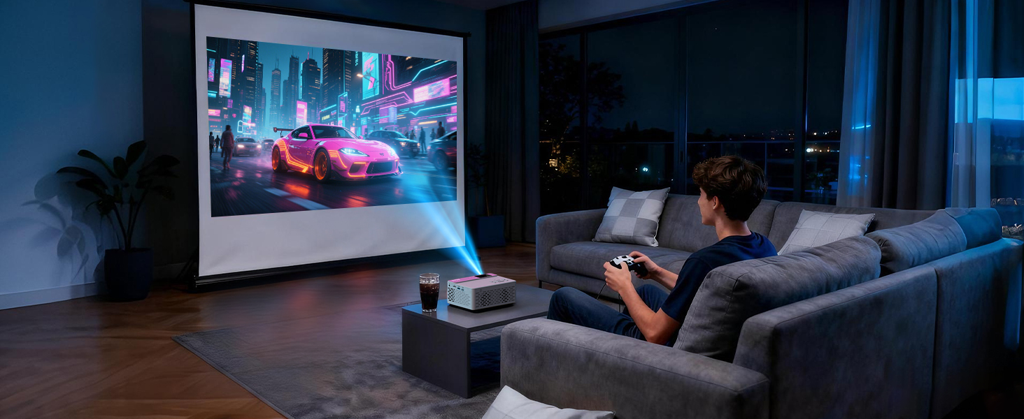 Big Screen Gaming Experience