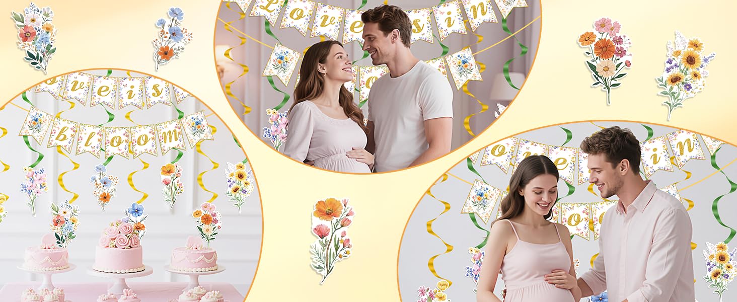 love in bloom decor