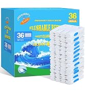 Effacera 36 Refills Disposable Toilet Bowl Paper Bulk Toilet Fresh Flushable Refills for Bathroom...